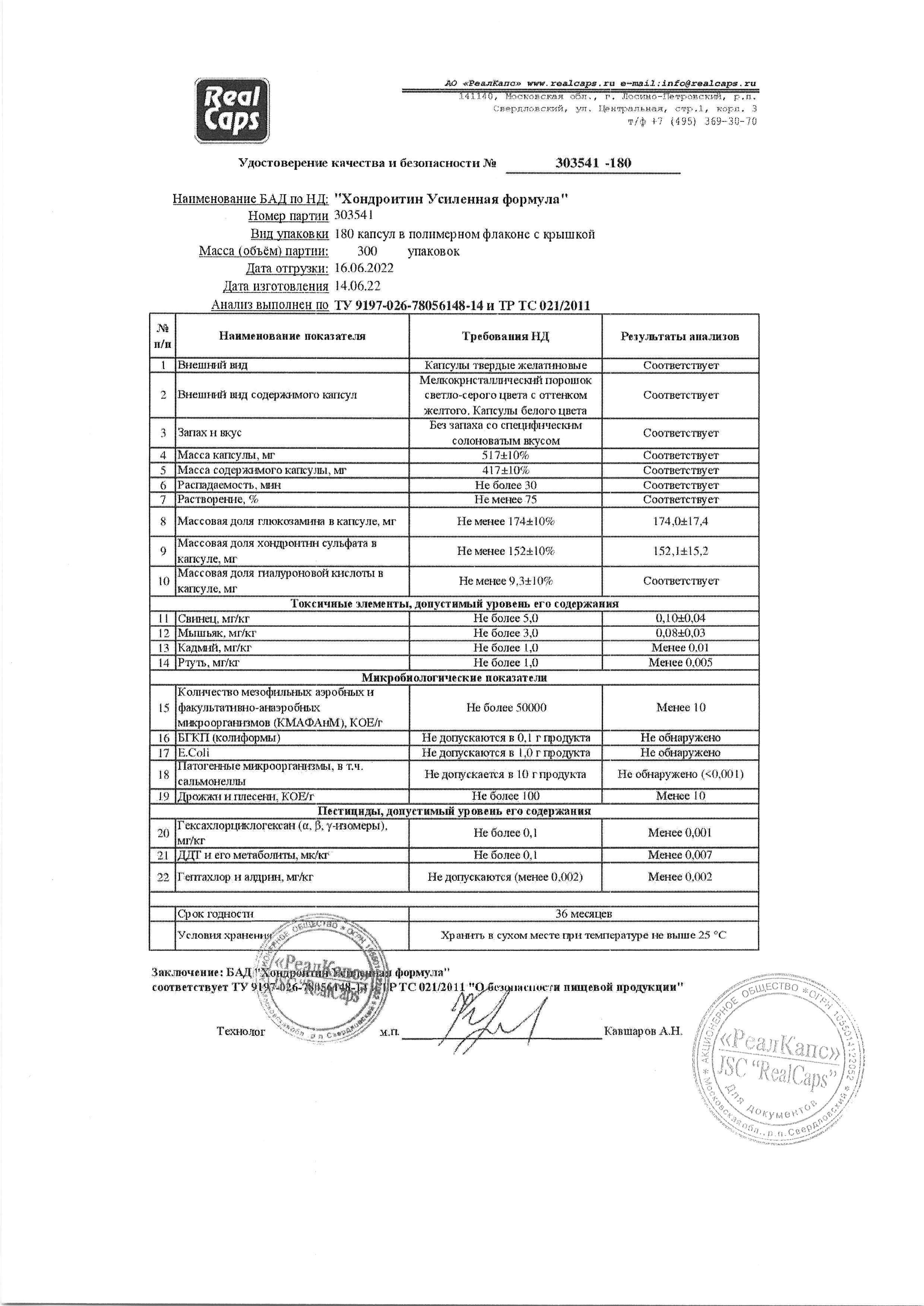 Паспорт №062022